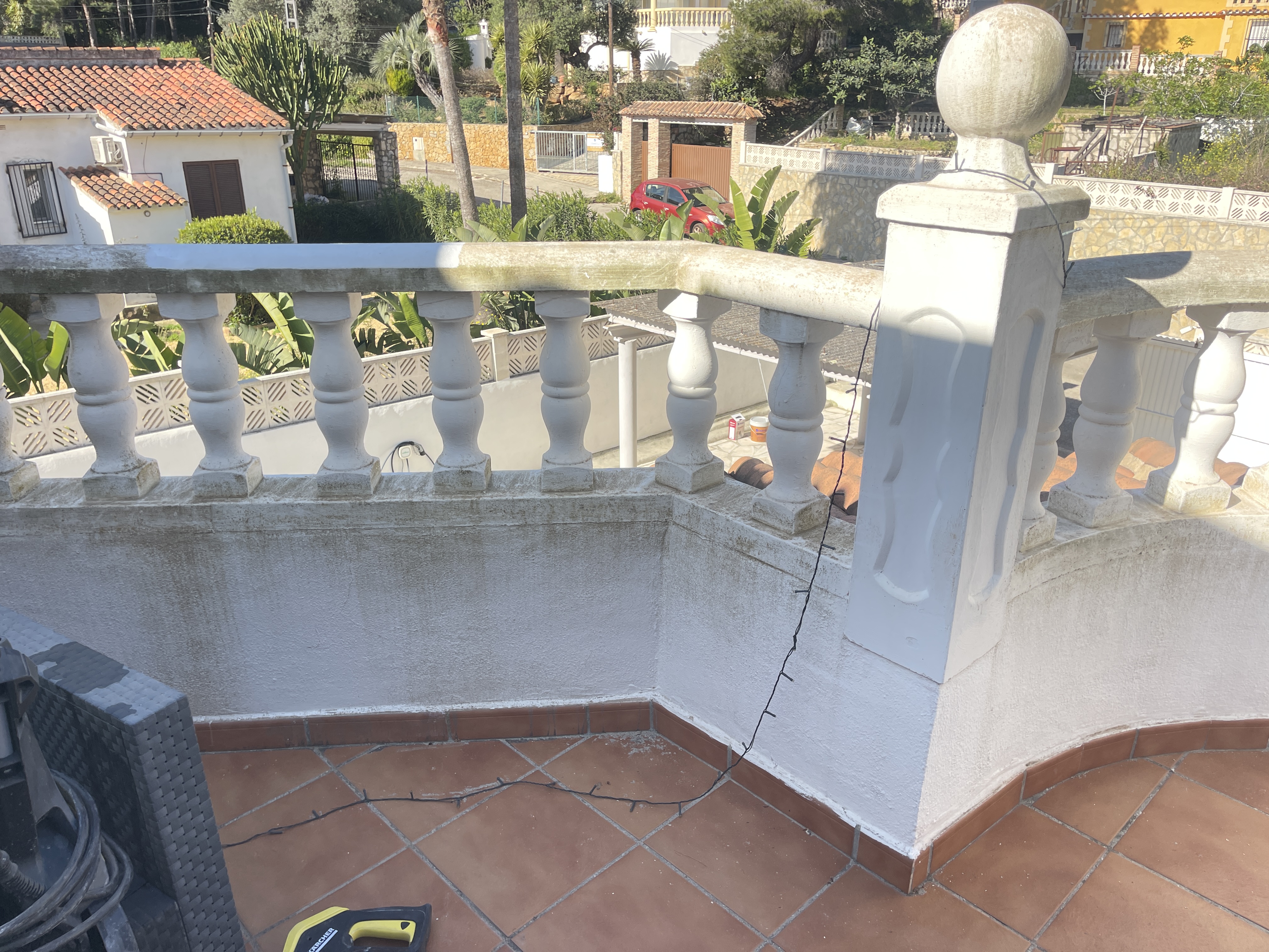 Pintura exterior antes — Costa Blanca